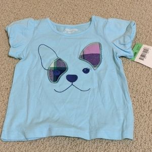 New OshKosh B'gosh tee with dog print
